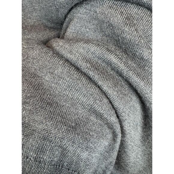 PETER MILLAR mens gray merino wool silk 1/3 zip knit sweater pullover size XXL - Picture 6 of 12